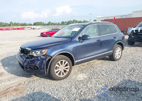 2013 Volkswagen Touareg Vr6 Sport z USA, uszkodzony, nr VIN WVGEF9BP7DD001241